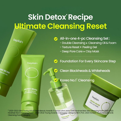 Ultimate Cleansing Reset Skin Detox Recipe (4 in 1 bundle)